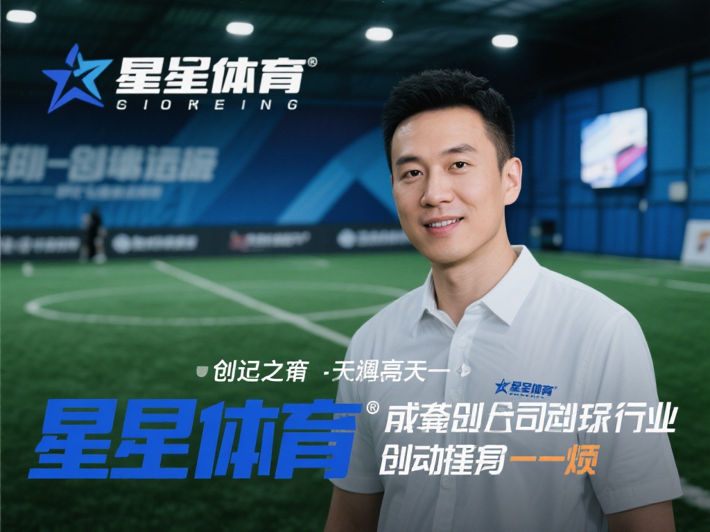 在体育产业蓬勃发展的今天，有一位创业者以其非凡的远
